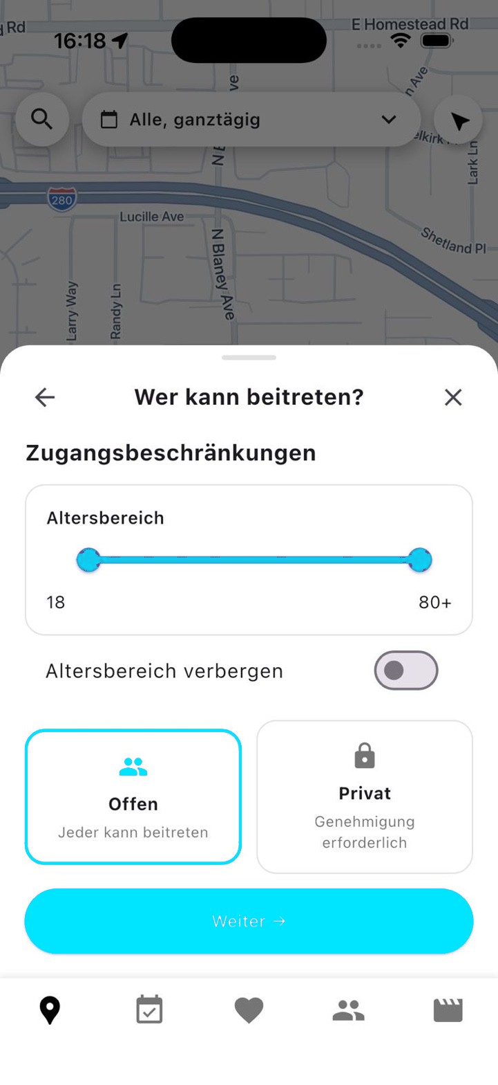 Event erstellen
